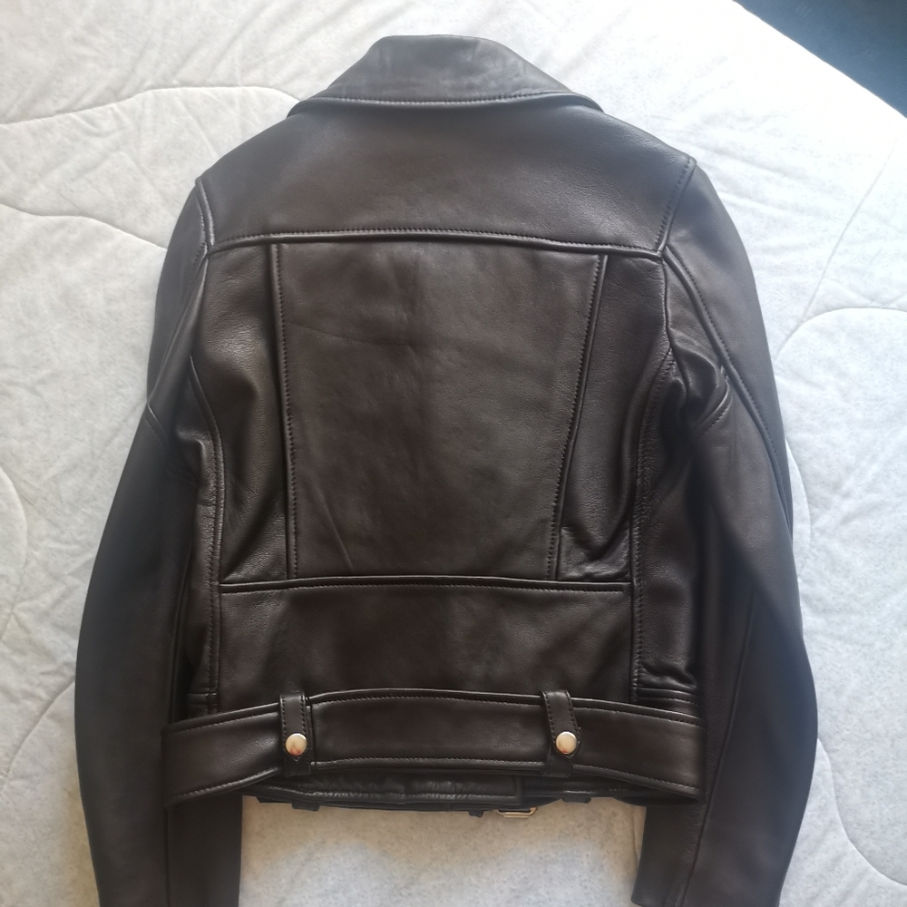 Acne studios leather biker jacket - Picture 6 of 10
